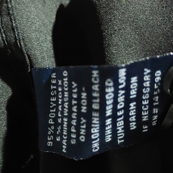 Nautica Slim Fit Black Shirt SZ.XL NWT - Picture 4 of 4